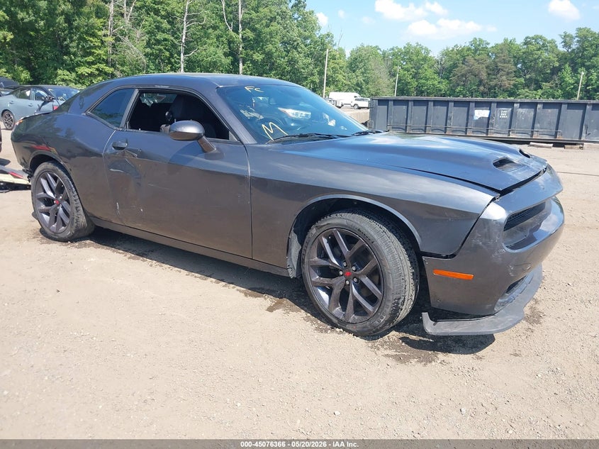 2019 Dodge Challenger VIN 2C3CDZAG3KH735320 IAAI salvage auction — FRONT & REAR, Wait Title, sold $1,900 on 2026-09-04 (photo 1)