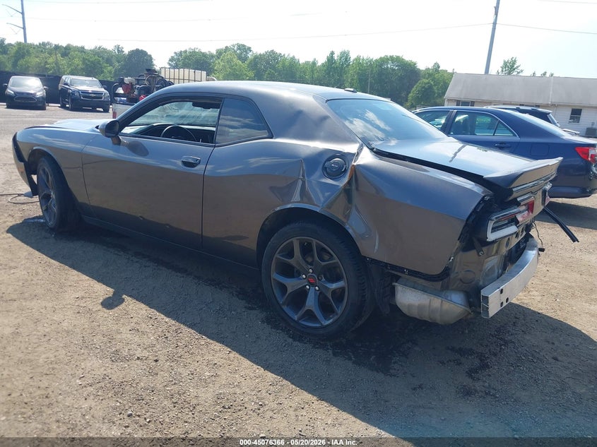 2019 Dodge Challenger VIN 2C3CDZAG3KH735320 IAAI salvage auction — FRONT & REAR, Wait Title, sold $1,900 on 2026-09-04 (photo 3)