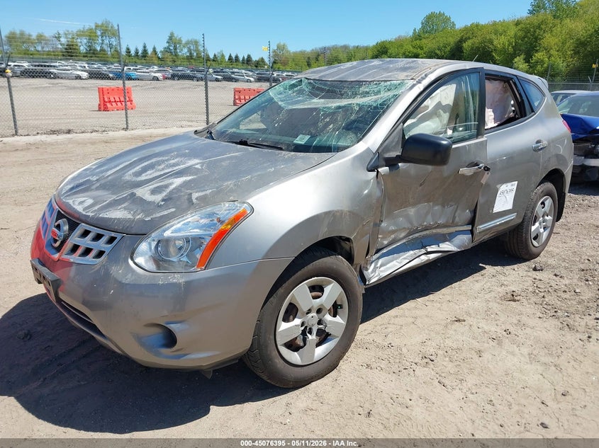 2011 Nissan Rogue VIN JN8AS5MV3BW682670 IAAI salvage auction — ROLLOVER, Salvage (Illinois), sold $350 on 2026-07-08 (photo 2)
