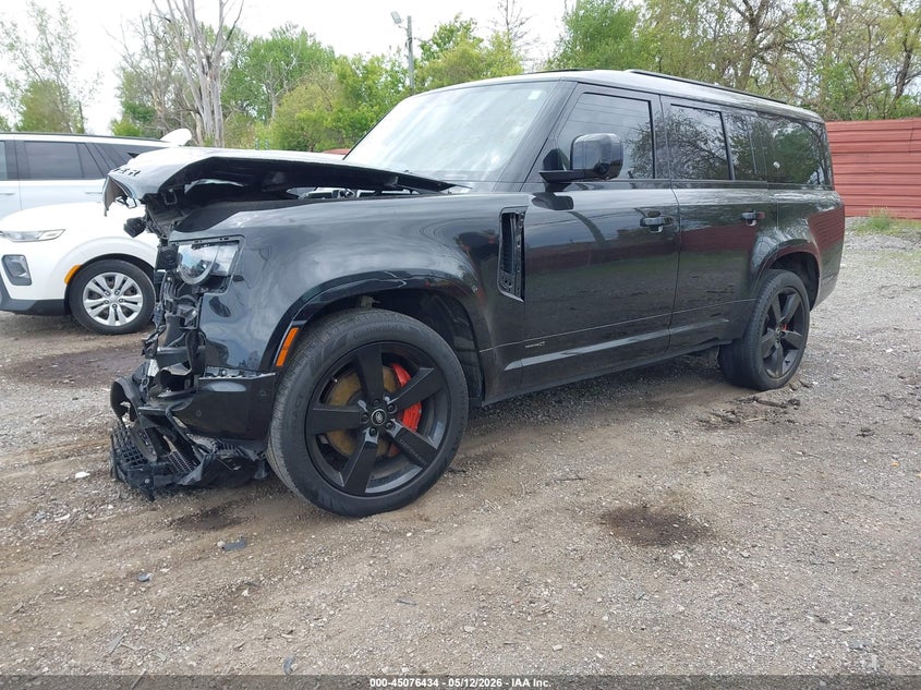 2023 Land rover Defender VIN SALEXFEU6P2149794 IAAI salvage auction — FRONT END, Scrap (Michigan), sold $13,725 on 2026-07-13 (photo 2)
