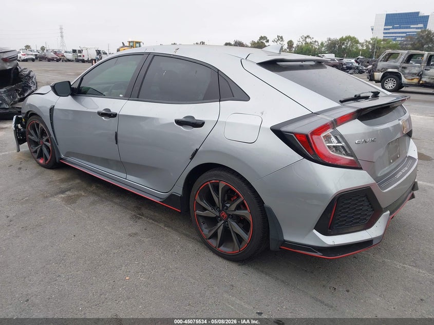 2019 Honda Civic VIN SHHFK7H43KU219641 IAAI salvage auction — FRONT END, Salvage (California), sold $4,650 on 2026-07-23 (photo 3)