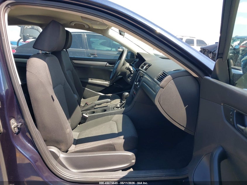 2014 Volkswagen Passat VIN 1VWAP7A30EC012315 IAAI salvage auction — RIGHT FRONT, Original (Texas), sold $925 on 2026-07-09 (photo 5)