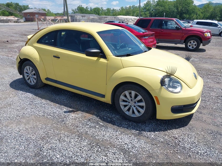 2015 Volkswagen Beetle VIN 3VWF17AT8FM655227 IAAI salvage auction — REAR END, Salvage (North Carolina), sold $1,225 on 2026-07-10 (photo 1)