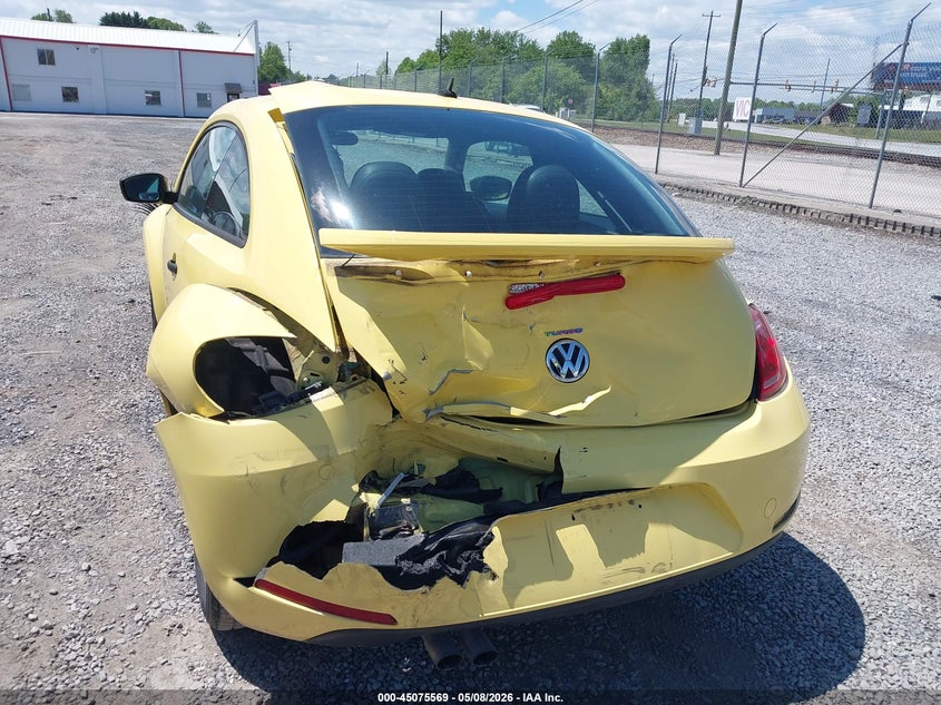 2015 Volkswagen Beetle VIN 3VWF17AT8FM655227 IAAI salvage auction — REAR END, Salvage (North Carolina), sold $1,225 on 2026-07-10 (photo 6)