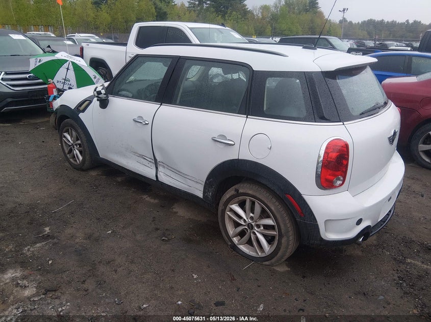 2013 Mini Countryman VIN WMWZC3C5XDWM28472 IAAI salvage auction — LEFT SIDE, Clear (Massachusetts), sold $425 on 2026-07-17 (photo 3)