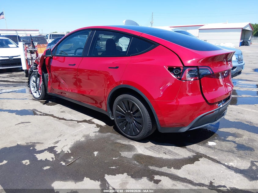 2023 Tesla Model y VIN 7SAYGDEE1PA126020 IAAI salvage auction — LEFT SIDE, Salvage (North Carolina), sold $11,000 on 2026-07-31 (photo 3)