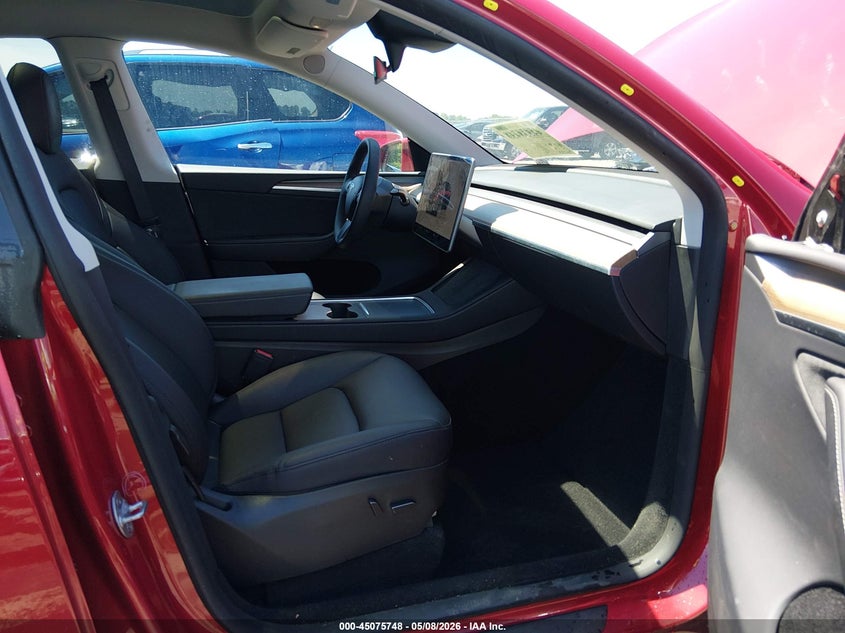 2023 Tesla Model y VIN 7SAYGDEE1PA126020 IAAI salvage auction — LEFT SIDE, Salvage (North Carolina), sold $11,000 on 2026-07-31 (photo 5)