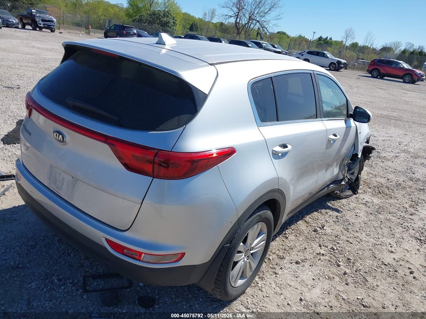 2018 Kia Sportage VIN KNDPMCAC0J7351044 IAAI salvage auction — SUSPENSION, Junk Bill Of Sale Mv2459 (Wisconsin), sold $2,800 on 2026-07-21 (photo 4)