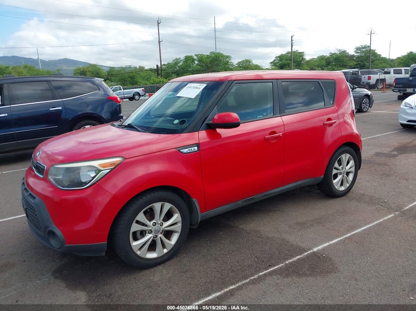 2015 Kia Soul VIN KNDJP3A5XF7769858 IAAI salvage auction — NORMAL WEAR, Clear (Hawaii), sold $400 on 2026-07-28 (photo 2)
