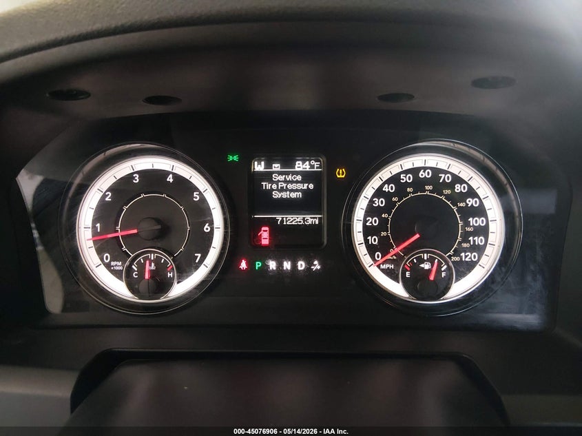 2019 Ram 1500 VIN 1C6RR7LG1KS507812 IAAI salvage auction — HAIL, Sf97 (Oklahoma), sold $525 on 2026-07-09 (photo 7)