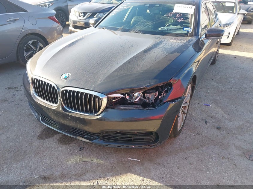 2016 BMW 7er VIN WBA7E2C54GG547712 IAAI salvage auction — LEFT FRONT, Original (Texas), sold $6,150 on 2026-07-28 (photo 6)