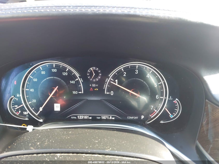 2016 BMW 7er VIN WBA7E2C54GG547712 IAAI salvage auction — LEFT FRONT, Original (Texas), sold $6,150 on 2026-07-28 (photo 7)