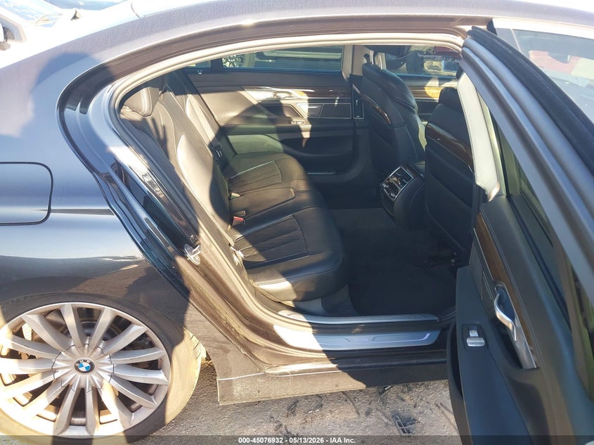2016 BMW 7er VIN WBA7E2C54GG547712 IAAI salvage auction — LEFT FRONT, Original (Texas), sold $6,150 on 2026-07-28 (photo 8)