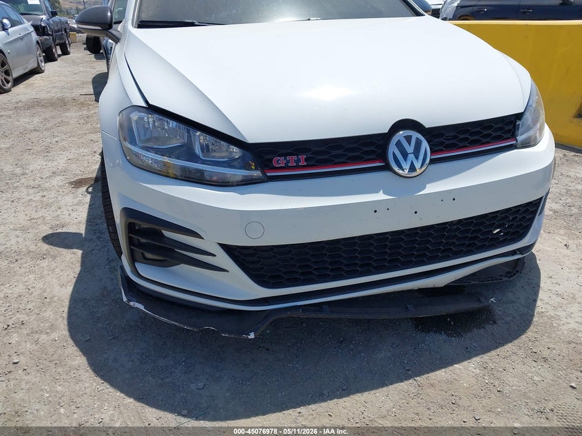 2021 Volkswagen Golf gti VIN 3VW6T7AU0MM008787 IAAI salvage auction — LEFT FRONT, Salvage (California), sold $8,100 on 2026-07-09 (photo 6)