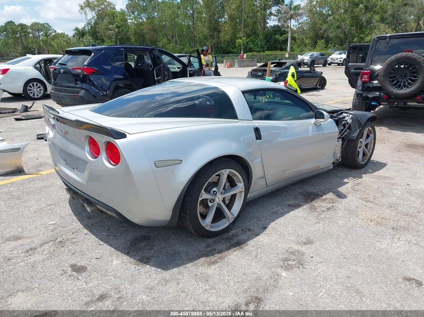 2013 Chevrolet Corvette VIN 1G1YP2DW7D5106276 IAAI salvage auction — FRONT END, Rebuildable (Florida), sold $14,500 on 2026-07-09 (photo 4)