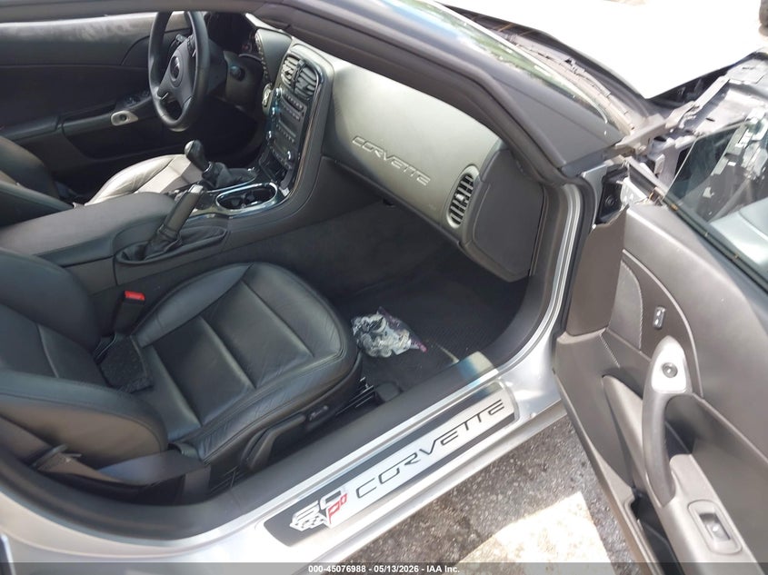 2013 Chevrolet Corvette VIN 1G1YP2DW7D5106276 IAAI salvage auction — FRONT END, Rebuildable (Florida), sold $14,500 on 2026-07-09 (photo 5)