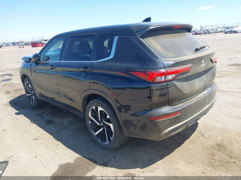 2022 Mitsubishi Outlander VIN JA4J4TA86NZ040501 IAAI salvage auction — RIGHT FRONT, Regular (South Dakota), sold $4,950 on 2026-07-14 (photo 3)