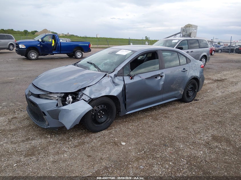2021 Toyota Corolla VIN 5YFEPMAE5MP258867 IAAI salvage auction — LEFT SIDE, Salvage (Illinois), sold $4,000 on 2026-07-11 (photo 2)