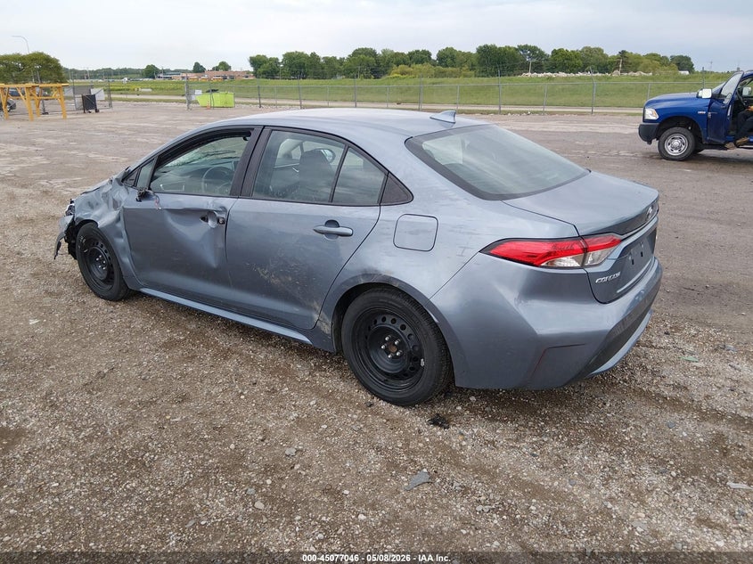 2021 Toyota Corolla VIN 5YFEPMAE5MP258867 IAAI salvage auction — LEFT SIDE, Salvage (Illinois), sold $4,000 on 2026-07-11 (photo 3)