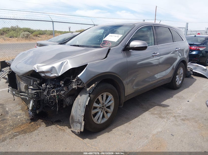 2019 Kia Sorento VIN 5XYPG4A38KG541496 IAAI salvage auction — FRONT END, Salvage (Texas), sold $1,300 on 2026-07-08 (photo 2)