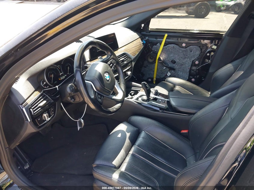 2018 BMW 5er VIN WBAJA9C57JB252747 IAAI salvage auction — FRONT END, Salvage (California), sold $7,350 on 2026-07-14 (photo 5)