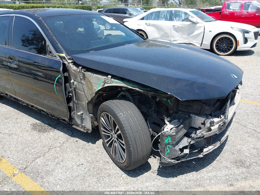 2018 BMW 5er VIN WBAJA9C57JB252747 IAAI salvage auction — FRONT END, Salvage (California), sold $7,350 on 2026-07-14 (photo 6)