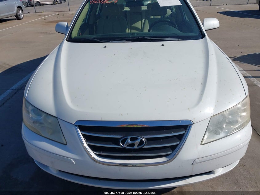 2009 Hyundai Sonata VIN 5NPET46C19H554931 IAAI salvage auction — FRONT END, Clear (Indiana), sold $300 on 2026-07-31 (photo 6)