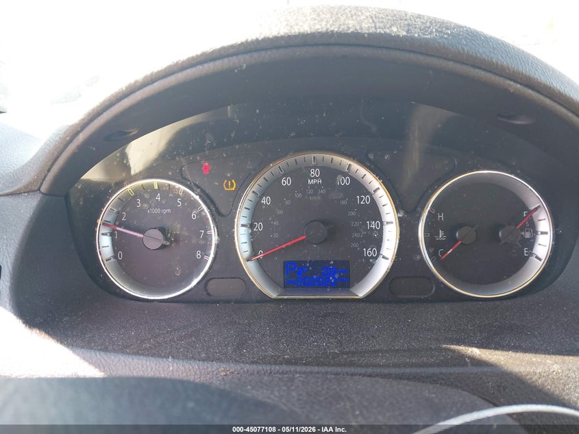2009 Hyundai Sonata VIN 5NPET46C19H554931 IAAI salvage auction — FRONT END, Clear (Indiana), sold $300 on 2026-07-31 (photo 7)