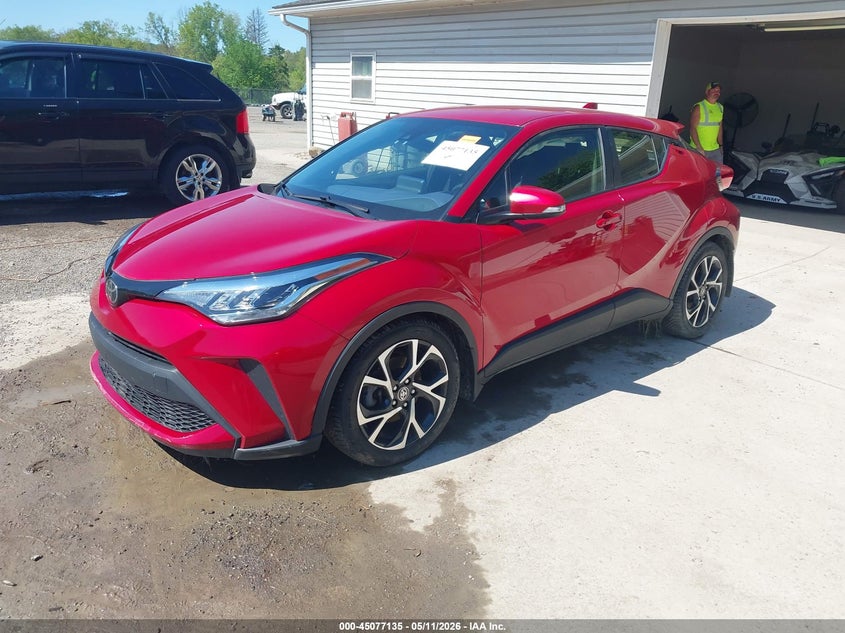 2020 Toyota C-hr VIN JTNKHMBX7L1094164 IAAI salvage auction — RIGHT REAR, Salvage (Ohio), sold $5,800 on 2026-07-13 (photo 2)