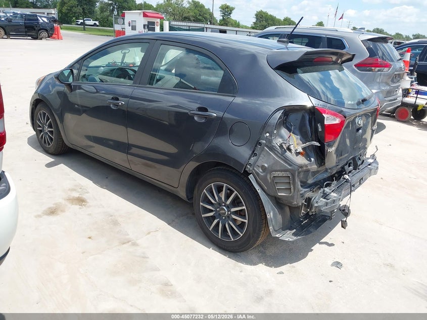 2016 Kia Rio VIN KNADN5A3XG6668143 IAAI salvage auction — REAR END, Original (Texas), sold $2,100 on 2026-07-28 (photo 3)