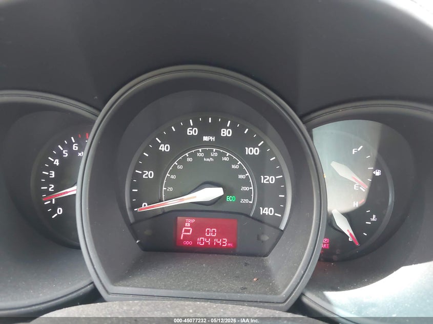 2016 Kia Rio VIN KNADN5A3XG6668143 IAAI salvage auction — REAR END, Original (Texas), sold $2,100 on 2026-07-28 (photo 7)