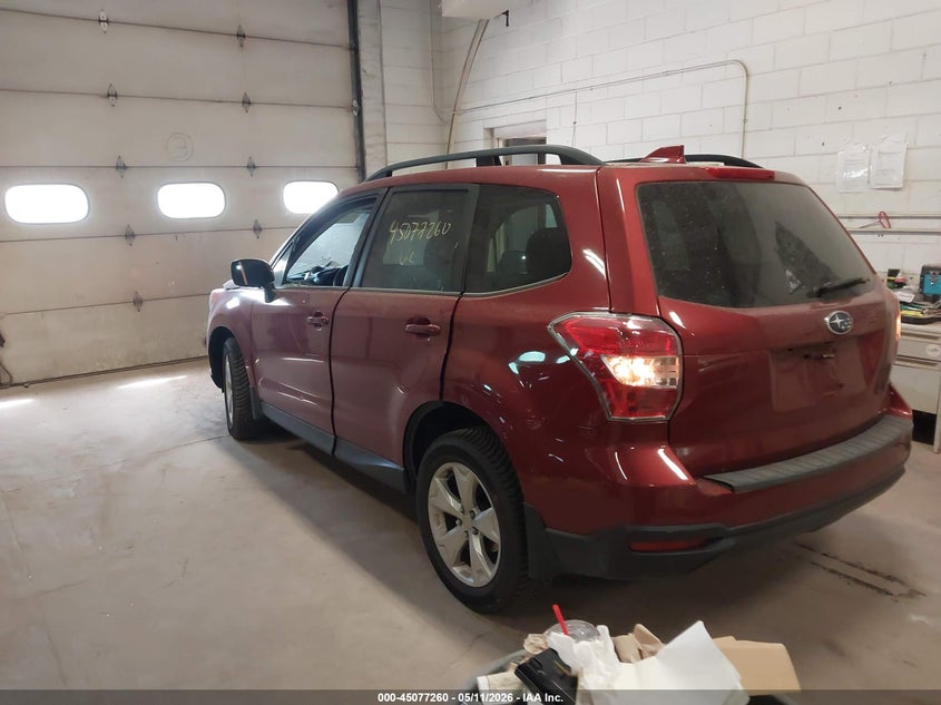 2016 Subaru Forester VIN JF2SJADC6GH479411 IAAI salvage auction — LEFT SIDE, Salvage (Minnesota), sold $1,150 on 2026-07-22 (photo 3)