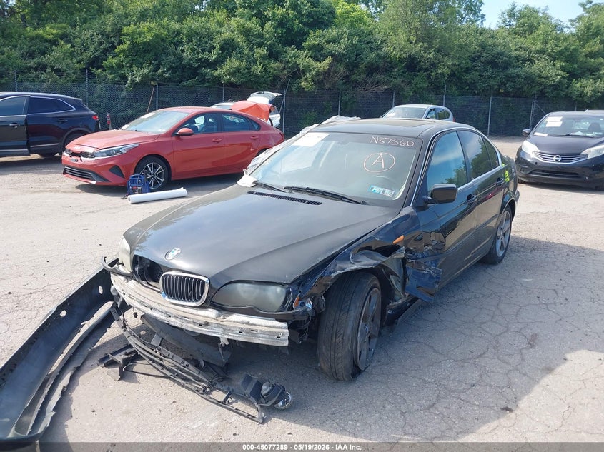 2005 BMW 3 series VIN WBAEW53495PN37560 IAAI salvage auction — FRONT END, Salvage (Pennsylvania), sold $475 on 2026-07-24 (photo 2)