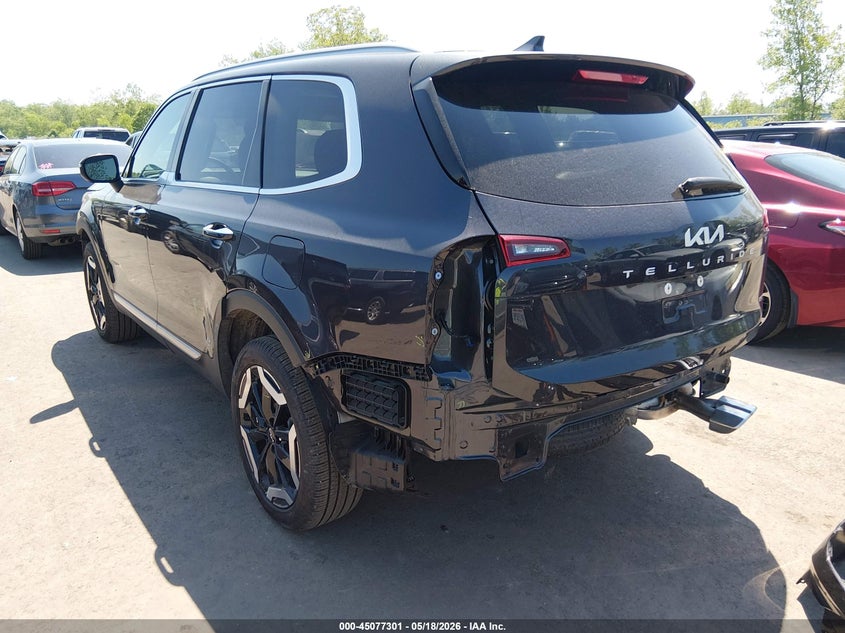 2025 Kia Telluride VIN 5XYP6DGC2SG706369 IAAI salvage auction — FRONT END, Salvage (Ohio), sold $13,900 on 2026-07-07 (photo 3)