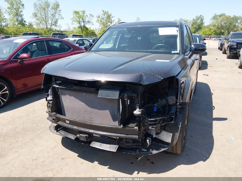 2025 Kia Telluride VIN 5XYP6DGC2SG706369 IAAI salvage auction — FRONT END, Salvage (Ohio), sold $13,900 on 2026-07-07 (photo 6)