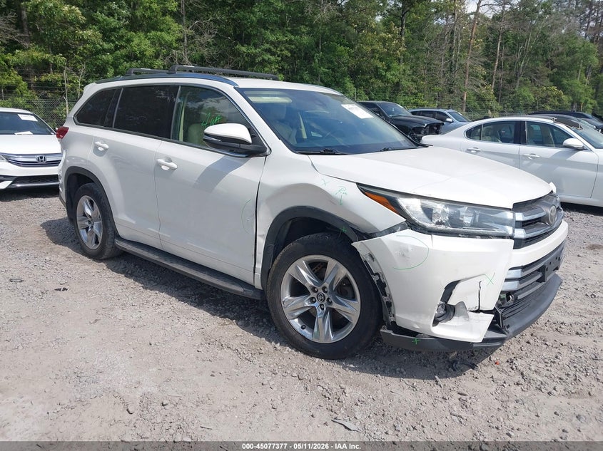 2019 Toyota Highlander VIN 5TDYZRFHXKS337334 IAAI salvage auction — RIGHT FRONT, Salvage (South Carolina), sold $7,500 on 2026-07-14 (photo 1)