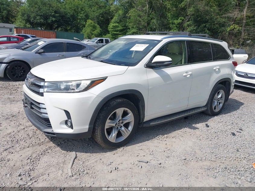 2019 Toyota Highlander VIN 5TDYZRFHXKS337334 IAAI salvage auction — RIGHT FRONT, Salvage (South Carolina), sold $7,500 on 2026-07-14 (photo 2)