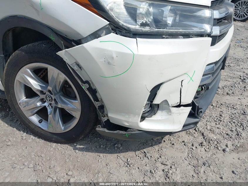 2019 Toyota Highlander VIN 5TDYZRFHXKS337334 IAAI salvage auction — RIGHT FRONT, Salvage (South Carolina), sold $7,500 on 2026-07-14 (photo 6)