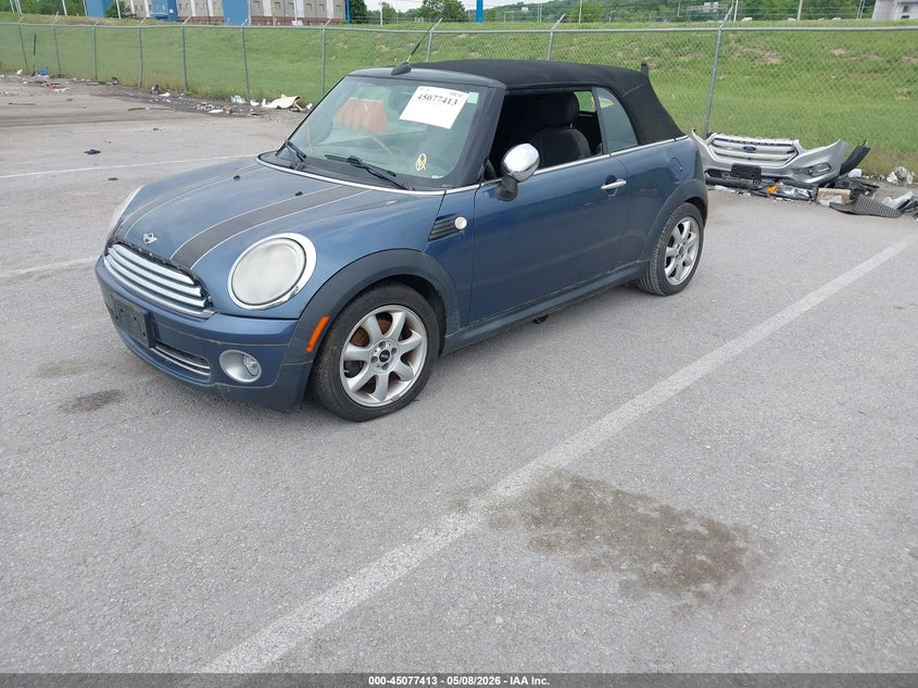 2009 Mini Cooper VIN WMWMR33529TU96041 IAAI salvage auction — FRONT END, Salvage (Illinois), sold $325 on 2026-07-28 (photo 2)