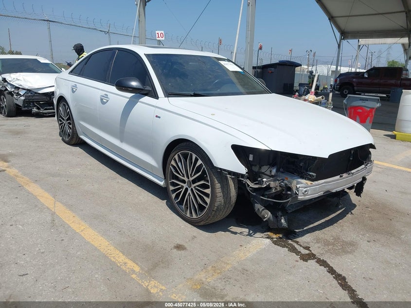 2018 Audi A6 VIN WAUC8AFCXJN049026 IAAI salvage auction — FRONT END, Salvage Title, sold $3,600 on 2026-07-29 (photo 1)