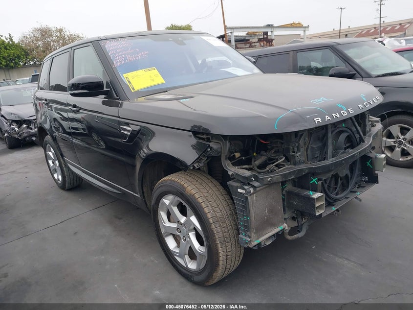 2020 Land rover Range rover sport VIN SALWR2SU7LA886000 IAAI salvage auction — FRONT END, Salvage Title, sold $13,200 on 2026-07-22 (photo 1)