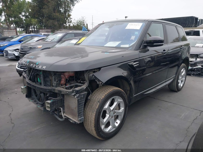 2020 Land rover Range rover sport VIN SALWR2SU7LA886000 IAAI salvage auction — FRONT END, Salvage Title, sold $13,200 on 2026-07-22 (photo 2)