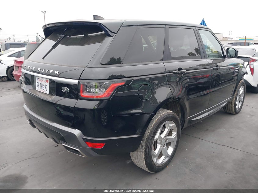 2020 Land rover Range rover sport VIN SALWR2SU7LA886000 IAAI salvage auction — FRONT END, Salvage Title, sold $13,200 on 2026-07-22 (photo 4)