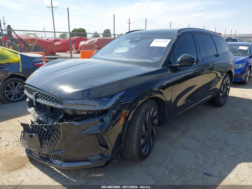 2025 Lincoln Nautilus VIN 5LMPJ8KA7SJ919967 IAAI salvage auction — LEFT FRONT, Original (Texas), sold $13,850 on 2026-07-28 (photo 2)