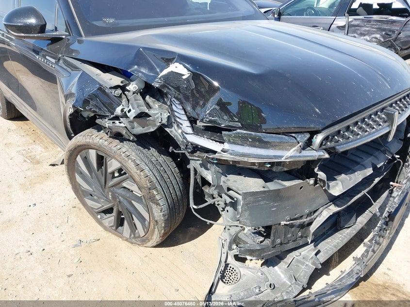 2025 Lincoln Nautilus VIN 5LMPJ8KA7SJ919967 IAAI salvage auction — LEFT FRONT, Original (Texas), sold $13,850 on 2026-07-28 (photo 6)