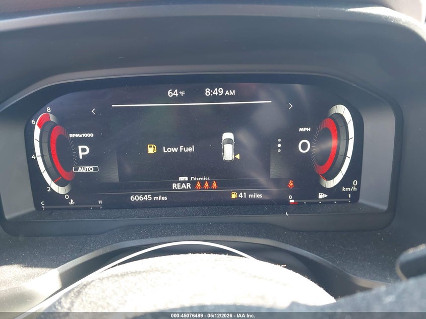 2022 Nissan Rogue VIN JN8BT3DD8NW273341 IAAI salvage auction — HAIL, Original (Texas), sold $7,250 on 2026-07-21 (photo 7)