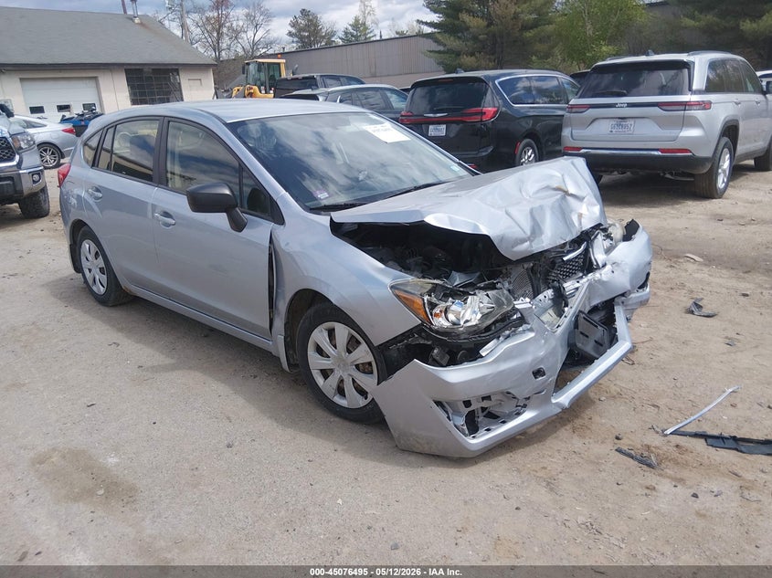 2016 Subaru Impreza VIN JF1GPAA60G8274450 IAAI salvage auction — FRONT END, Salvage (New Hampshire), sold $275 on 2026-07-22 (photo 1)