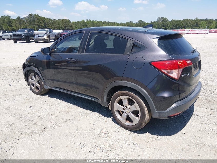 2017 Honda Hr-v VIN 3CZRU5H57HM708483 IAAI salvage auction — LEFT FRONT, Salvage (Georgia), sold $2,750 on 2026-07-09 (photo 3)