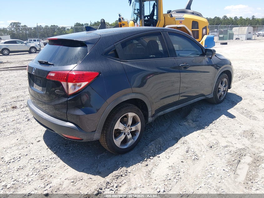 2017 Honda Hr-v VIN 3CZRU5H57HM708483 IAAI salvage auction — LEFT FRONT, Salvage (Georgia), sold $2,750 on 2026-07-09 (photo 4)