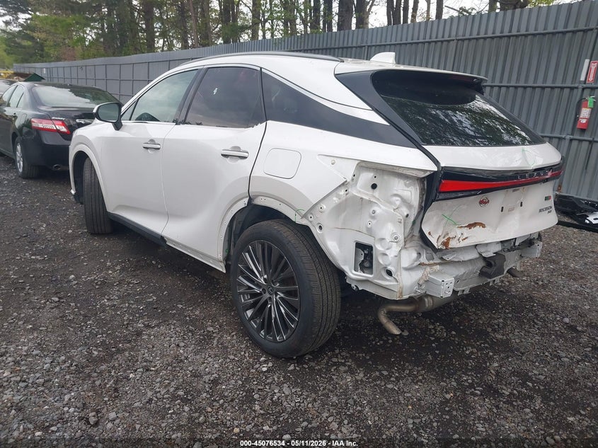 2023 Lexus Rx VIN 2T2BBMCA3PC003128 IAAI salvage auction — REAR END, Salvage (New Jersey), sold $26,750 on 2026-07-29 (photo 3)